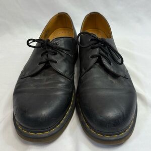 Dr. Martens Men’s 13 1461 Oxford Dress Shoes Classic Yellow Stitching Leather